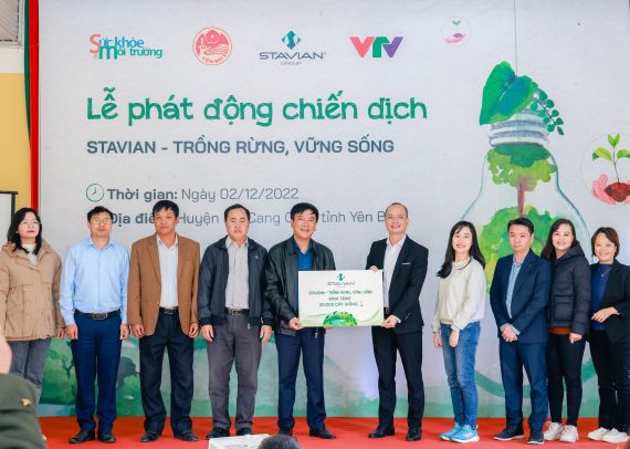 Phát động Chiến dịch "Stavian - Trồng rừng, Vững sống"