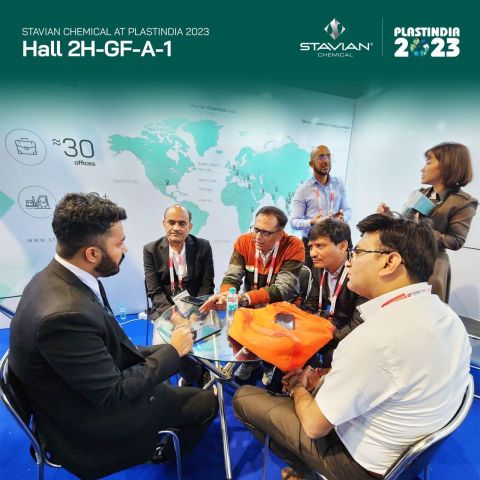 Stavian Chemical mang giải pháp "One-stop Shop" tới Plastindia 2023